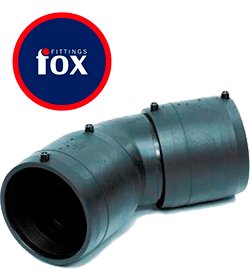 отвод электросварной FOX 45° 250 мм