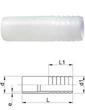 Штуцер PVDF для шланга Sygef Standart
