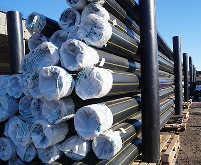 Труба полиэтиленовая для газа от 110 до 200 мм