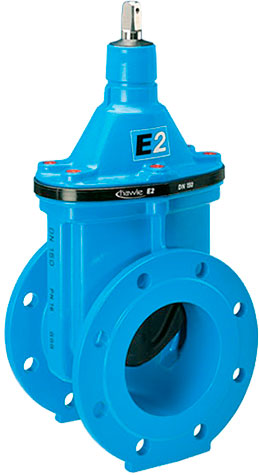 Задвижка Hawle E2 клиновая DN 50-200